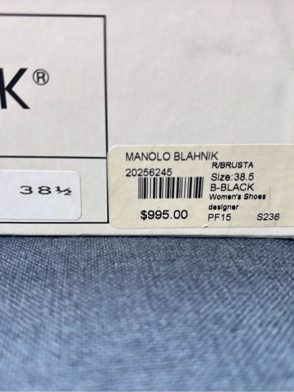 Manolo Blahnik women’s manolo